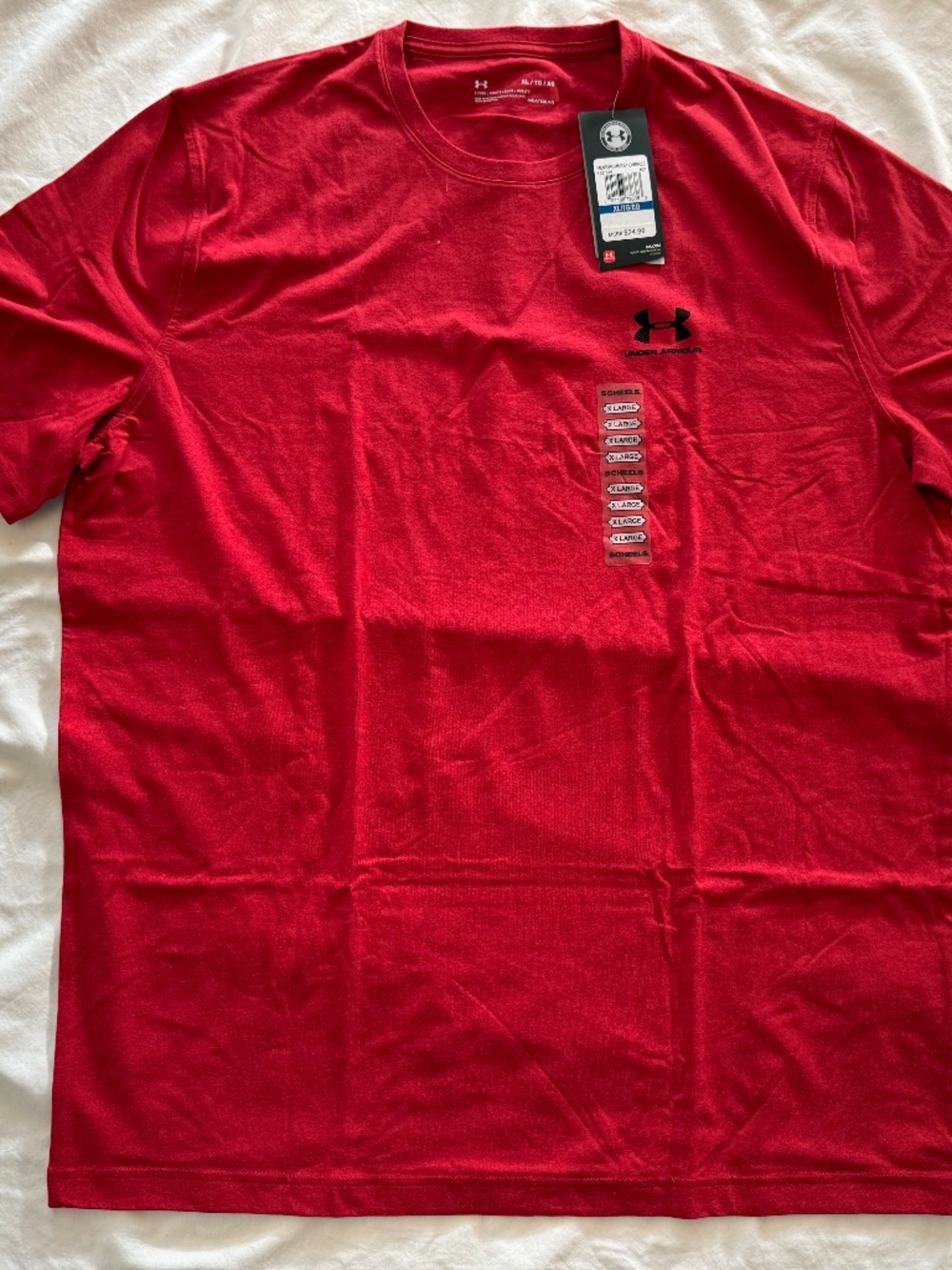 Under Armour Mens Heat Gear Short Sleeve t-shirt, New with tags, XL